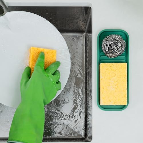 Zulay Kitchen Silicone Sponge Holder - Image 3