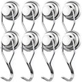 E BAVITE Swivel Swing Magnetic Hooks 80LBS Heavy Duty Magnet Hook by EBAVITE