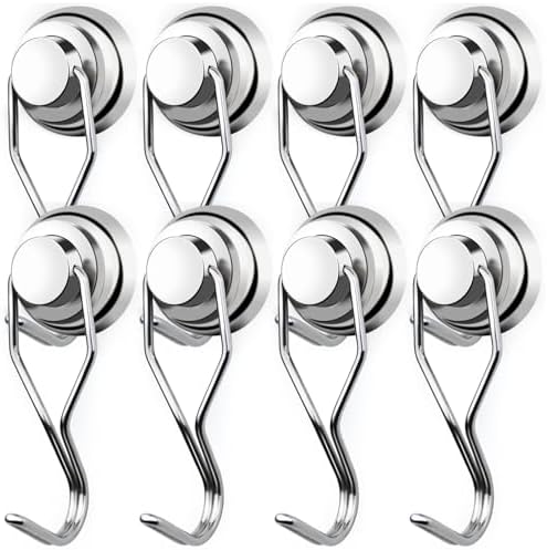 E BAVITE Swivel Swing Magnetic Hooks 80LBS Heavy Duty Magnet Hook by EBAVITE