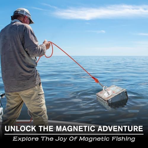 350 lbs Fishing Magnets Strong, 2 Inch Heavy Duty Neodymium Magnet - Image 5