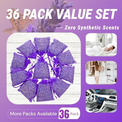 French Lavender Sachets 36 Pack - Image 5
