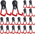 Landhoow 18 Pcs Large Magnetic Hooks Heavy Duty Garage Magnet Hooks Strong by Landhoow