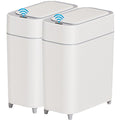 2-Pack - Bathroom Trash Can Automatic Touchless - Motion Sensor Garbage Can | 2 by Yatmung