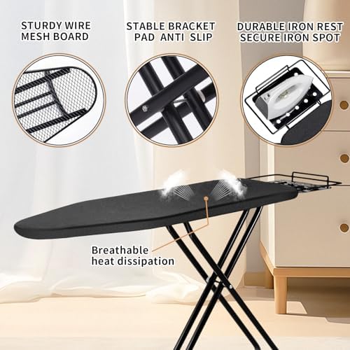 Ironing Board, 43x14 Inch Iron Board - Image 4