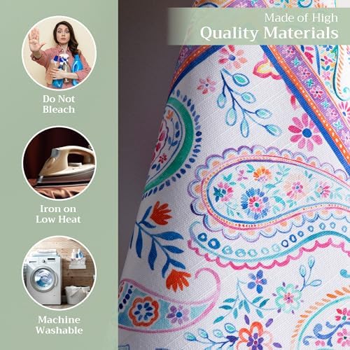 Maison d' Hermine Kitchen Towels Set of 3 Reusable 100% Cotton 27.50" x 20" - Image 3