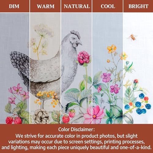 Maison d' Hermine Kitchen Towels Set of 3 Reusable 100% Cotton 27.50" x 20" - Image 6