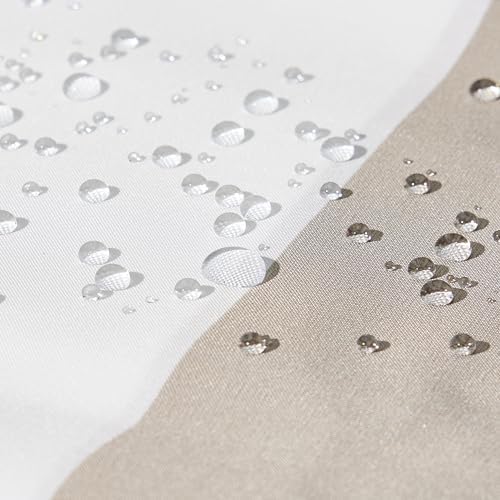 Amazon Basics Bathroom Shower Curtain, Water Resistant Fabric - Image 6