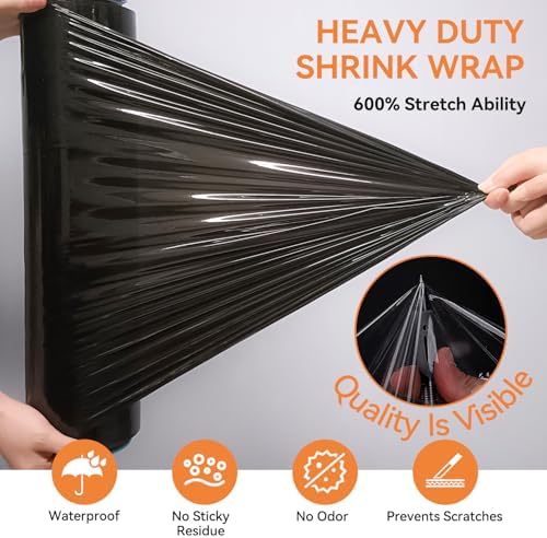 ​ADAYM 18" x 1500' Stretch/Shrink Wrap Roll - Image 3