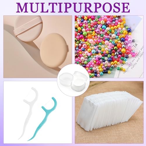 2 Pcs Portable Cotton Round Holder, Lightweight Cotton Round Dispenser - Image 6