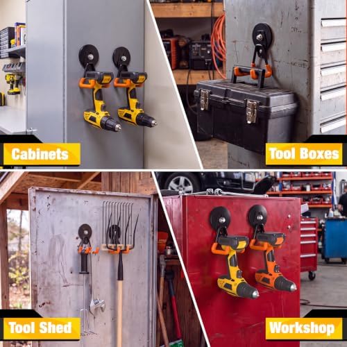Heavy Duty Magnetic Hooks, Strong Large Magnet Hooks - Image 3