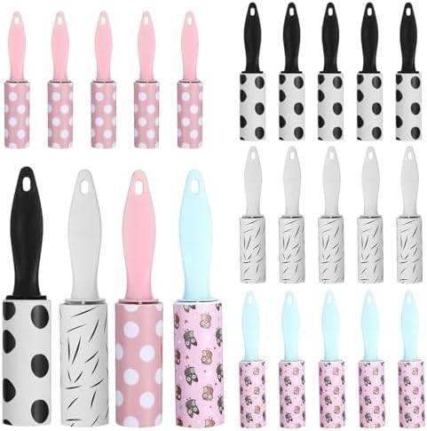 24 Pcs Mini Lint Roller Travel Size by Unknown