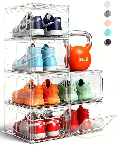 Thick & Sturdy Clear Shoe Boxes by Fraphil