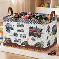 Monster Truck Baby Gift Basket, Collapsible Gift Bag, Kid Room Decor by XHWZOF