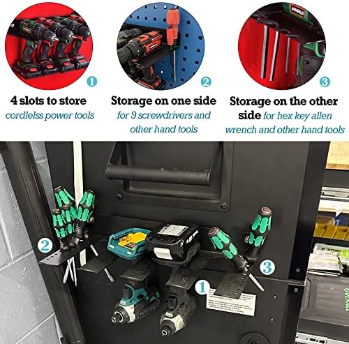 ULIBERMAGNET Power Tool Organizer, Utility Storage Rack Shelf - Image 2