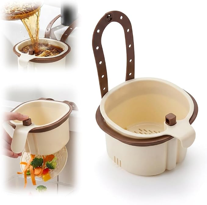 Hanging Sink Drain Basket, 2026 New Cactus Kitchen Sink Strainer Basket by Unknown