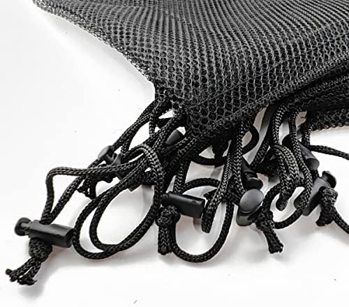 GXXMEI 10PCS 8X12inch Nylon Mesh Drawstring Bags - Image 3