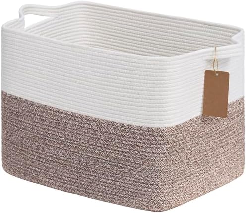 Goodpick 50L Large Woven Rope Storage Basket by Goodpick