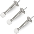 HOMOTEK 3 Pack Heavy Duty Solid Rigid Door Stop by HOMOTEK
