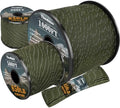 Reflective Paracord Rope 850Ib, 50/100/200/500/1000ft 4MM 11 Strand Parachute by Thadavo
