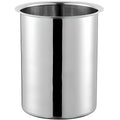 OCS Parts 2 Quart Bain Marie Pot | 6-3/4" x 4-3/8" Stainless Steel Pot for Warm or Cold Food, Sauces, Soups, or Organizing Cooking Utensils