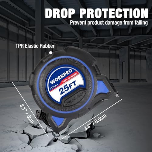 WORKPRO Heavy Duty Tape Measure - Image 3