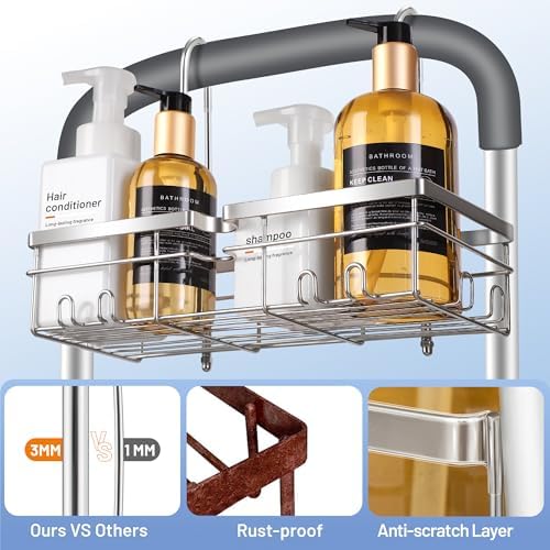 YUOROS 304 Stainless Steel Shower Caddy - Image 5