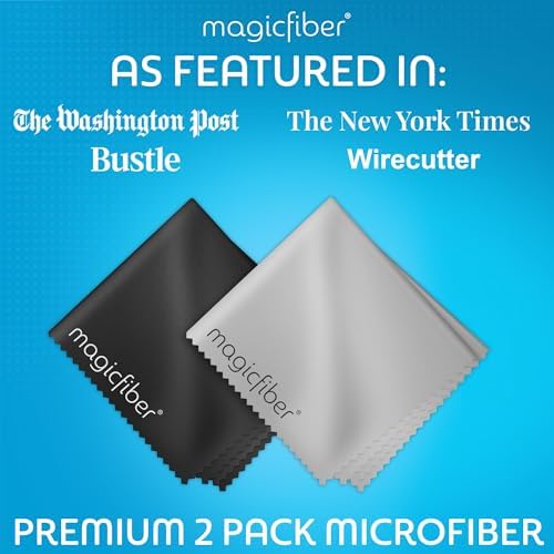 MagicFiber Microfiber Cleaning Cloth, Glasses Cleaner, Eyeglass Wipes - Image 3