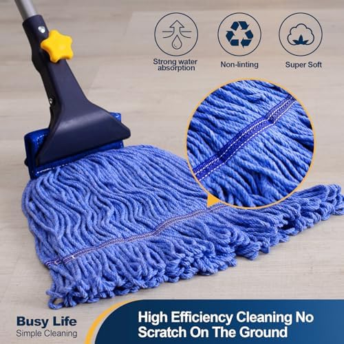 Yocada Looped-End String Wet Mop Head Refill Replacement - Image 3