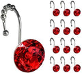 Sunlit Luxury Design Round Red Diamond Crystal Gem Bling by Sunlit