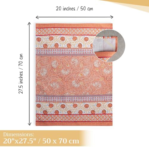 Maison d' Hermine Kitchen Towels Set of 3 Reusable 100% Cotton 27.50" x 20" - Image 4