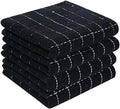 Homaxy 100% Cotton Terry Kitchen Towels, 4 Pack by Homaxy