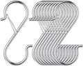 12 Pack 5 Inch S Hooks for Hanging, Heavy Duty S Hooks by Unknown