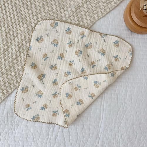 BuLuTu Cotton Cleaning Cloths Floral Print Towels Set - Image 7