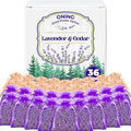 36 Pack Lavender Sachet Bags & Cedar Chips Set -Fragrance Sachets. by Oning