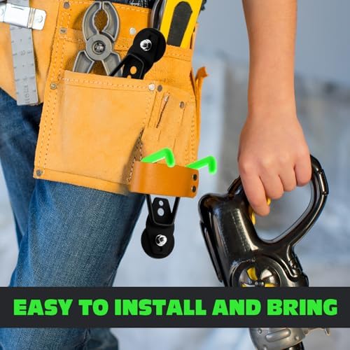 Landhoow 6 Pcs Large Magnetic Hooks Heavy Duty Garage Magnet Hooks Strong - Image 6