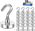 MIKEDE 30LB Magnetic Hooks N52 Strong Neodymium Magnets Hook by MIKEDE