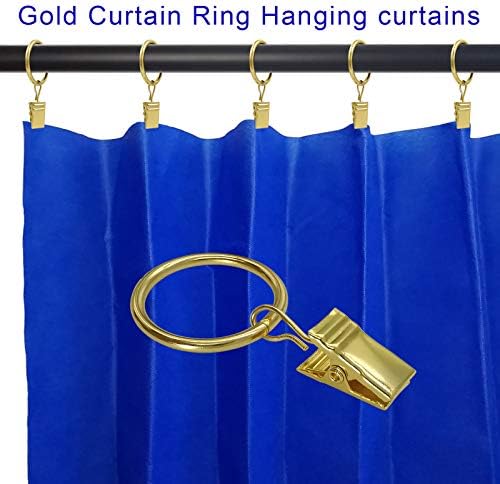 LLPJS 44 Pack Curtain Rings - Image 5