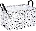 MAIZMZ Girls Empty Gift Basket Heart Print Storage Cube by MAIZMZ