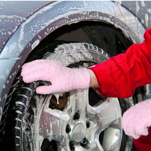Patelai 3 Pairs Microfiber Dusting Gloves - Image 4