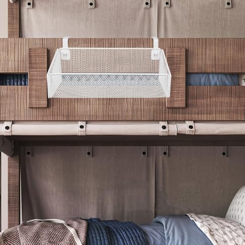 FENICAL Hanging Bedside Caddy Storage Basket - Image 5