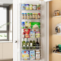 Delamu Adjustable Cabinet Door Organizer, 6-Tier Hanging Spice Rack Organizer by DELAMU