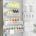 Sevenblue 4-Pack Magnetic Spice Rack by Sevenblue