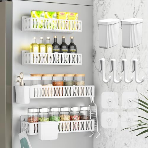 Sevenblue 4-Pack Magnetic Spice Rack by Sevenblue
