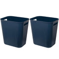 UUJOLY Plastic Small Trash Can Wastebasket, Garbage Container Basket by UUJOLY