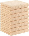 Homaxy 100% Cotton Terry Kitchen Towels, 8 Pack by Homaxy