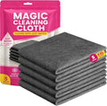 Magic Cleaning Cloth 5‑Pack – Thick Microfiber, Streak‑Free by UHONEY
