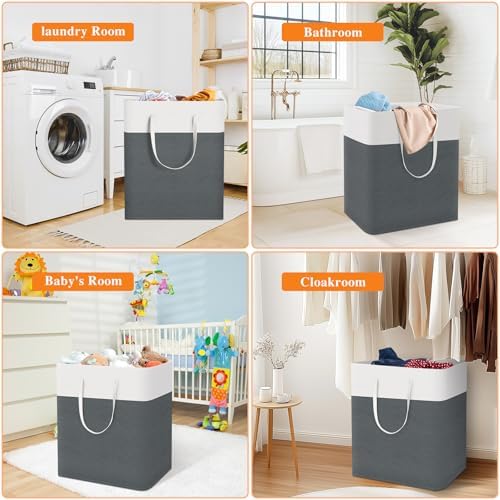 TasticTotes Laundry Basket 3-Pack, Laundry Hamper - Image 6