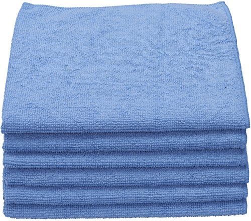 Unger 16” x 16” Microfiber Ultra-Absorbent Cloths, 6 Pack, Trap and Hold Dust - Image 2