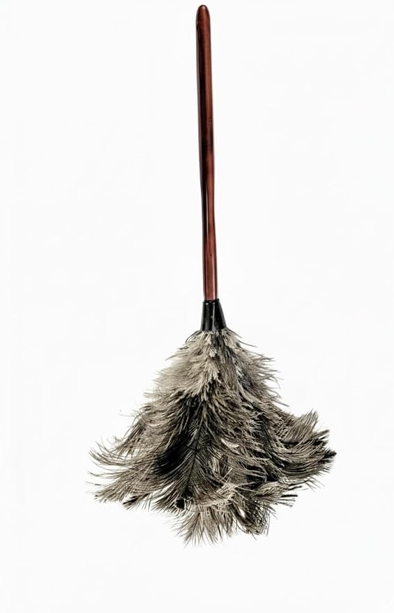 28-29 inch Natural Ostrich Feather Duster - Image 8