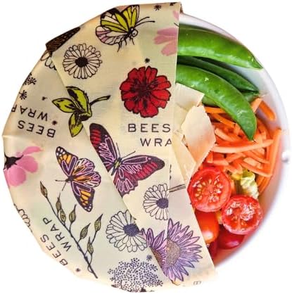 Bee's Wrap Beeswax Food Wraps, 5 Pack Assorted - Image 3